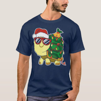 Camiseta Tortuga Kawaii Kame Árbol de Navidad