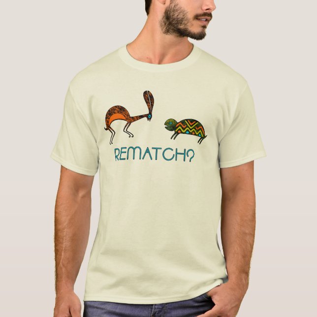 Camiseta Tortuga-Liebres (Anverso)
