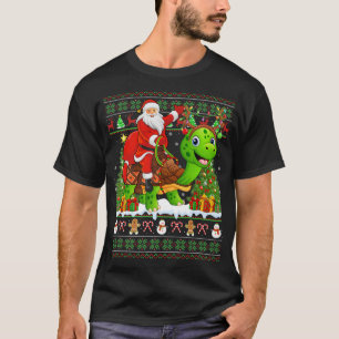 Camiseta Tortuga Lover Gracioso Santa Ritle Turtle Cristo