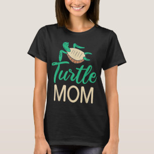 Camiseta Tortuga Mamá desgraciada amante de la tortuga mari