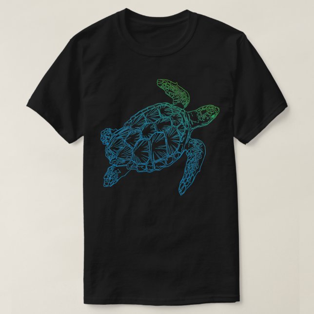 Camiseta Tortuga marina (Diseño del anverso)