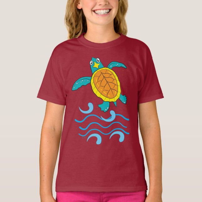 Camiseta Tortuga marina (Anverso)