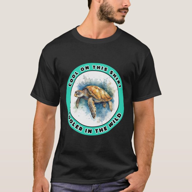 Camiseta Tortuga marina (Anverso)