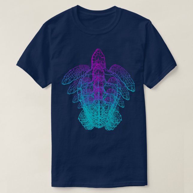 Camiseta Tortuga marina (Diseño del anverso)
