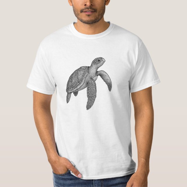 Camiseta Tortuga marina (Anverso)