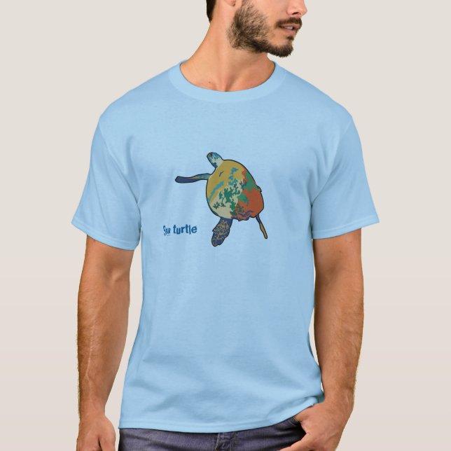 Camiseta Tortuga marina (Anverso)