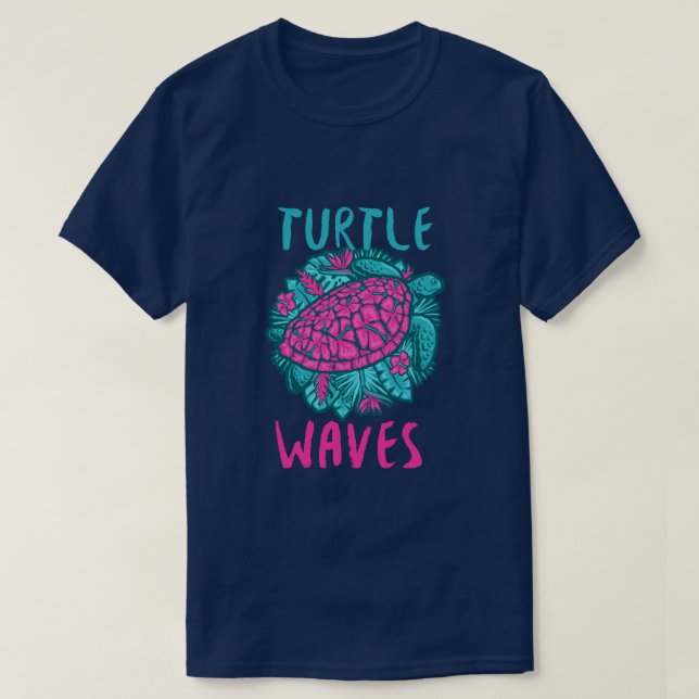 Camiseta Tortuga marina (Diseño del anverso)