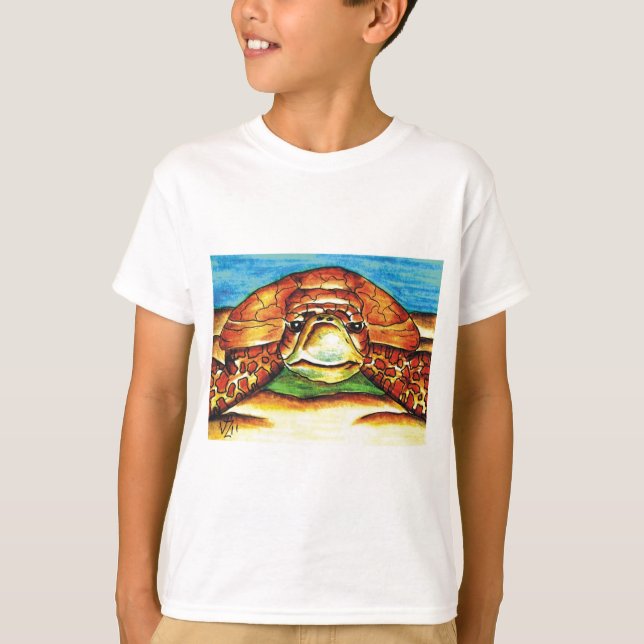 Camiseta Tortuga marina (Anverso)