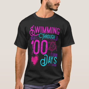 Camiseta Tortuga marina 100 Días de la escuela maestro estu