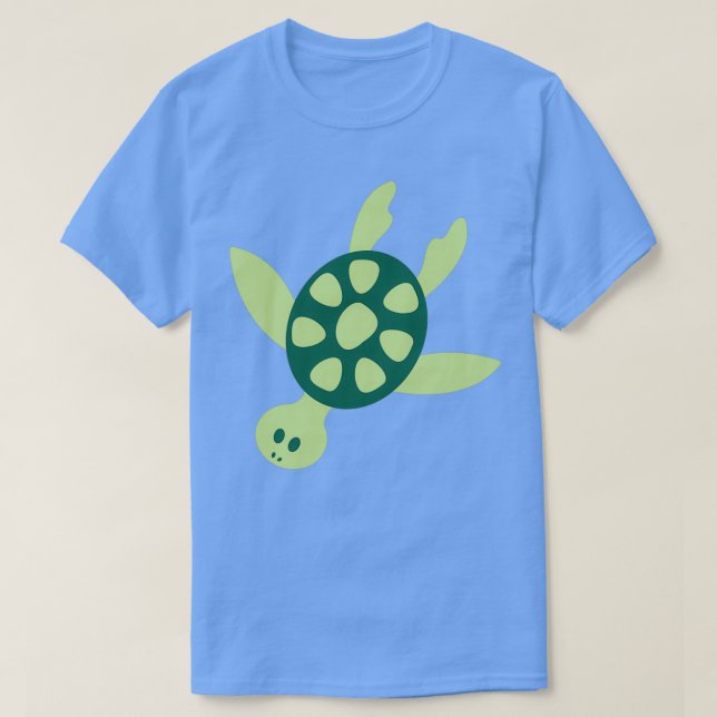 Camiseta Tortuga marina 35 (Diseño del anverso)