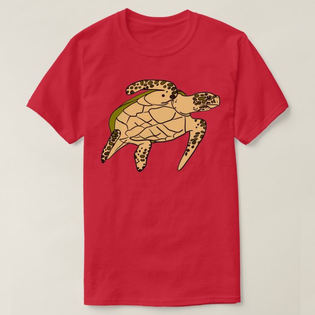 Camiseta Tortuga marina 4 (Diseño del anverso)