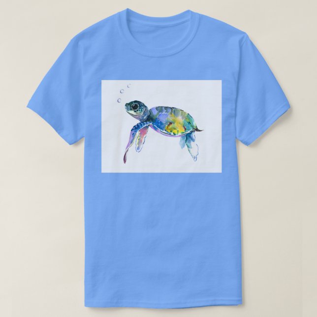 Camiseta Tortuga marina 8 (Diseño del anverso)