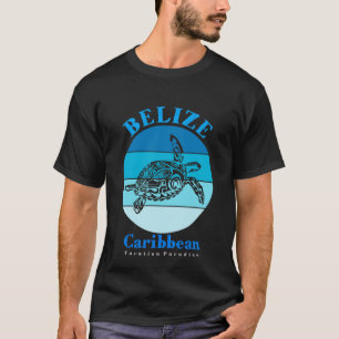 Camiseta Tortuga Marina Belice Océano