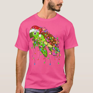 Camiseta Tortuga marina con Navidades alumbran a premium