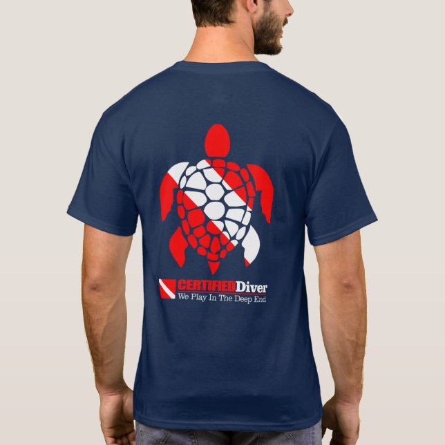 Camiseta Tortuga marina de CD (Reverso)