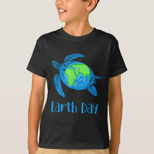Camiseta Tortuga marina del día de la Tierra 
