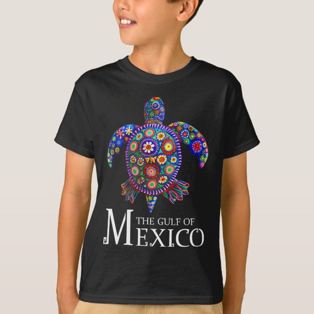 Camiseta Tortuga Marina El Golfo De México Para Siempre El  (Anverso)
