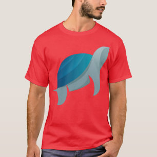 Camiseta Tortuga marina lindo adorable criatura oceánica tr