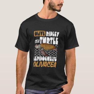 Camiseta Tortuga marina olivácea