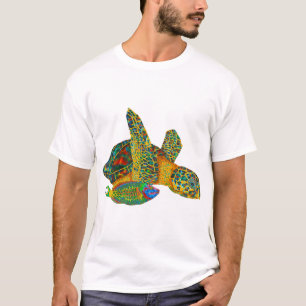 Camiseta Tortuga marina Ópalo negro