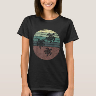 Camiseta Tortuga marina retro