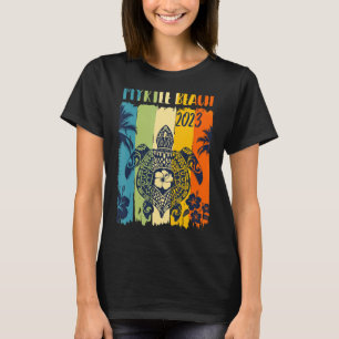 Camiseta Tortuga marina retro Myrtle Beach Carolina Family