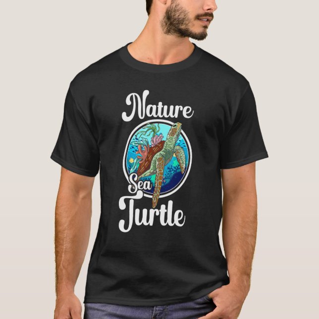 Camiseta Tortuga marina tortuga de agua 26 (Anverso)