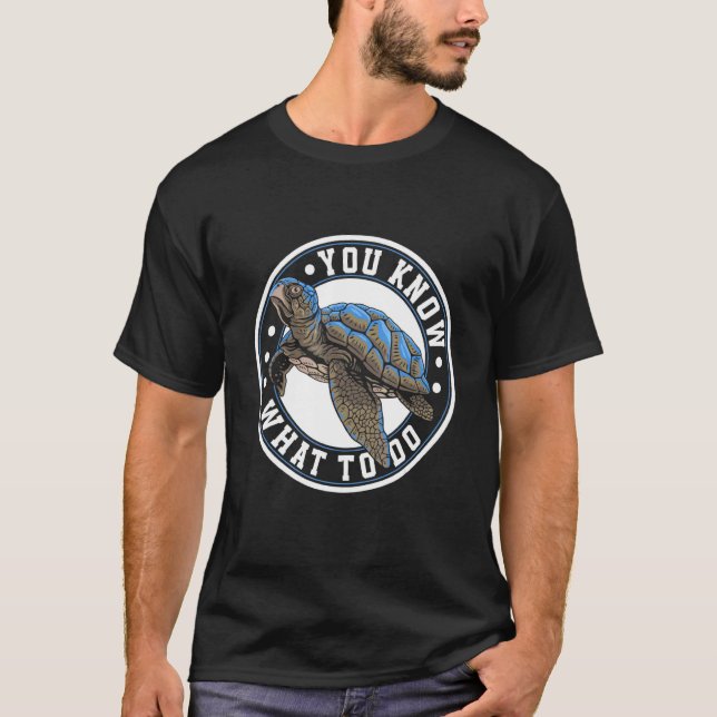 Camiseta Tortuga marina tortuga de agua 35 (Anverso)