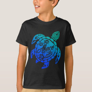 Camiseta Tortuga marina tribal de Abaco Vacaciones en la pl