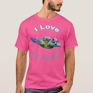 Camiseta Tortuga marina tropical