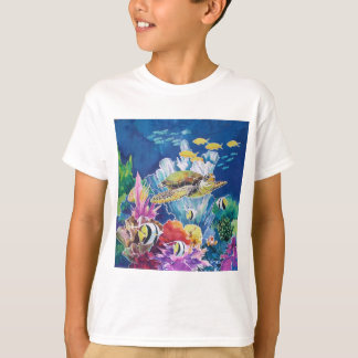 Camiseta Tortuga marina verde