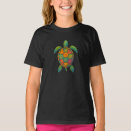 Camiseta Tortuga marítima mística