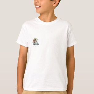 Camiseta Tortuga Monopatín Adorable Niños
