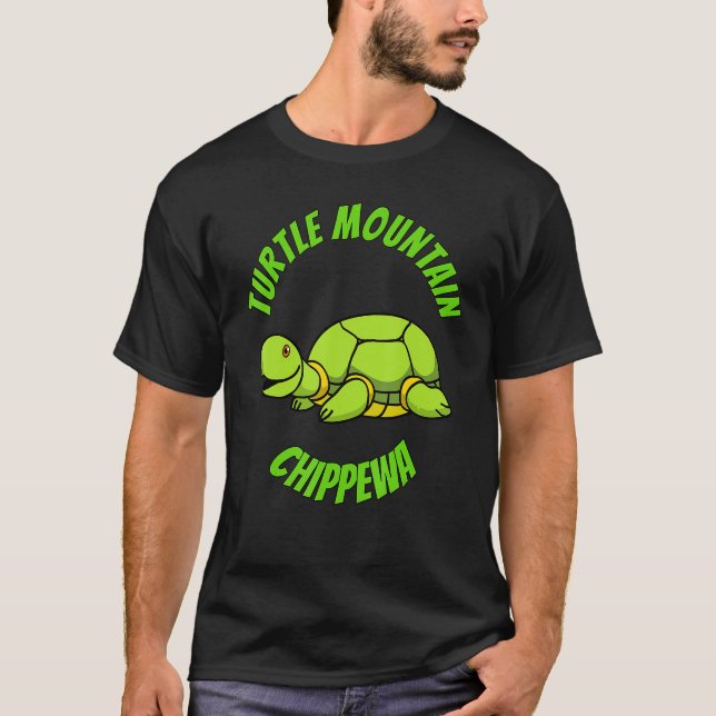 Camiseta Tortuga Montaña Chippewa Turba T (Anverso)