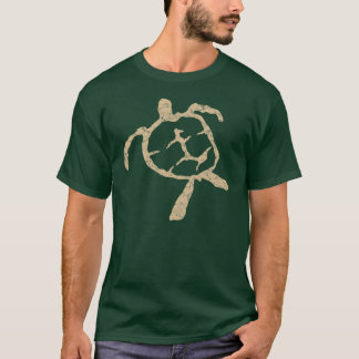 Camiseta tortuga-moreno