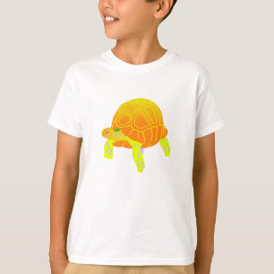 Camiseta Tortuga naranja y amarilla