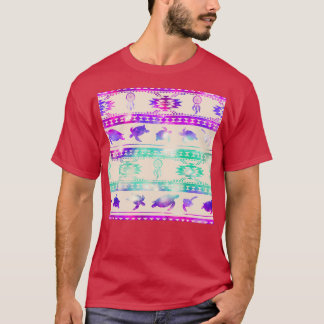 Camiseta Tortuga nativa estadounidense de galaxia
