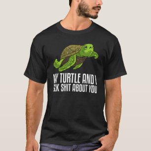 Camiseta Tortuga Para Hombres Mujeres Marea Tierras De Agua