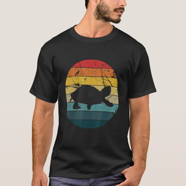 Camiseta Tortuga Para Hombres Mujeres Niños Tortoise Shell  (Anverso)