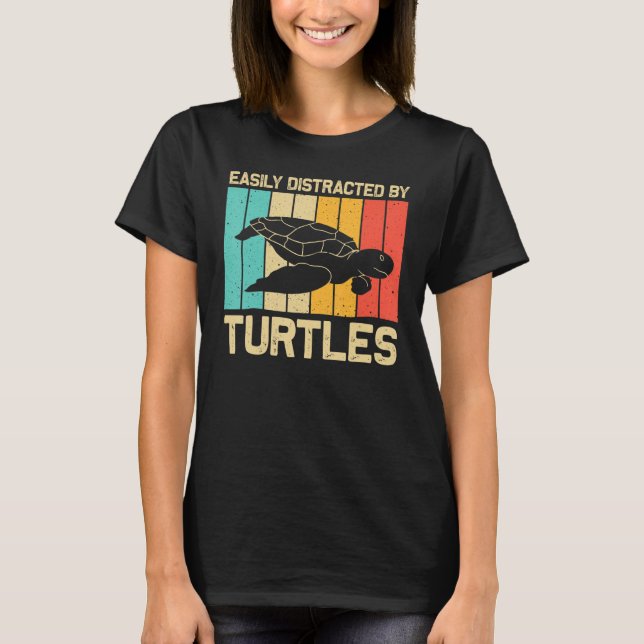 Camiseta Tortuga Para Hombres Mujeres Tortuga Marítima (Anverso)