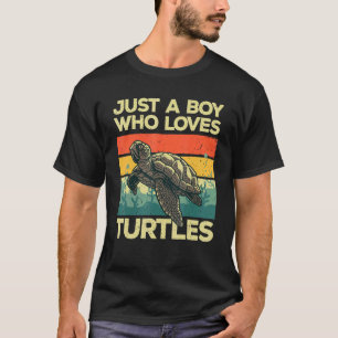 Camiseta Tortuga Para Hombres Niños Tortuga Océano Tortuga
