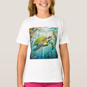Camiseta Tortuga pintada