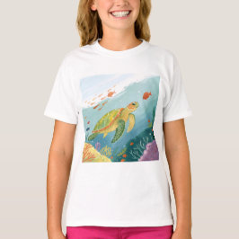 Camiseta Tortuga pintada