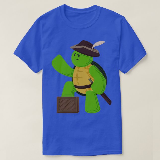 Camiseta Tortuga pirata (Diseño del anverso)