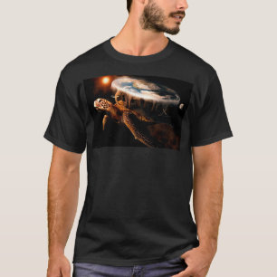 Camiseta Tortuga plana de la TierraTortuga plana de la Tier