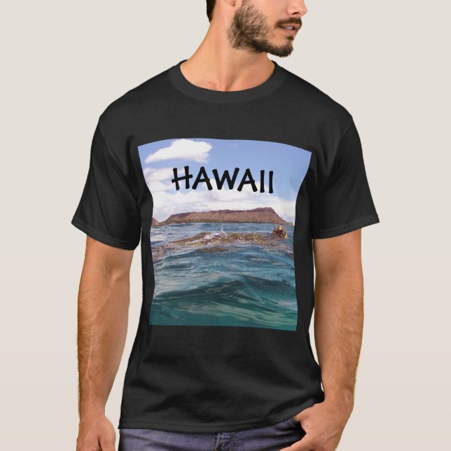 Camiseta Tortuga principal de Hawaii del diamante (Anverso)