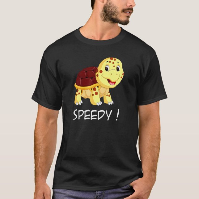 Camiseta Tortuga rápida (Anverso)