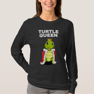 Camiseta Tortuga Reina Mujer Tortuga Amante Shirise Tortois