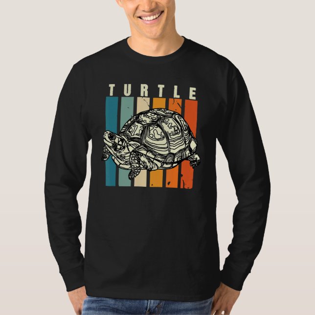 Camiseta Tortuga Retro Reptil (Anverso)