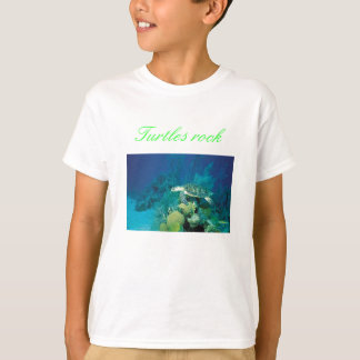 Camiseta tortuga, roca de las tortugas - modificada para